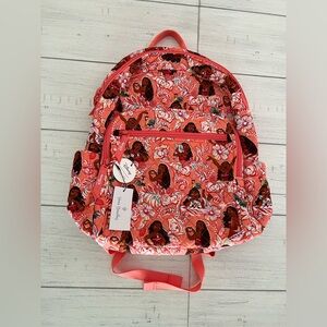 New Vera Bradley x Disney Campus Backpack Moana Adventure NWT in Cotton